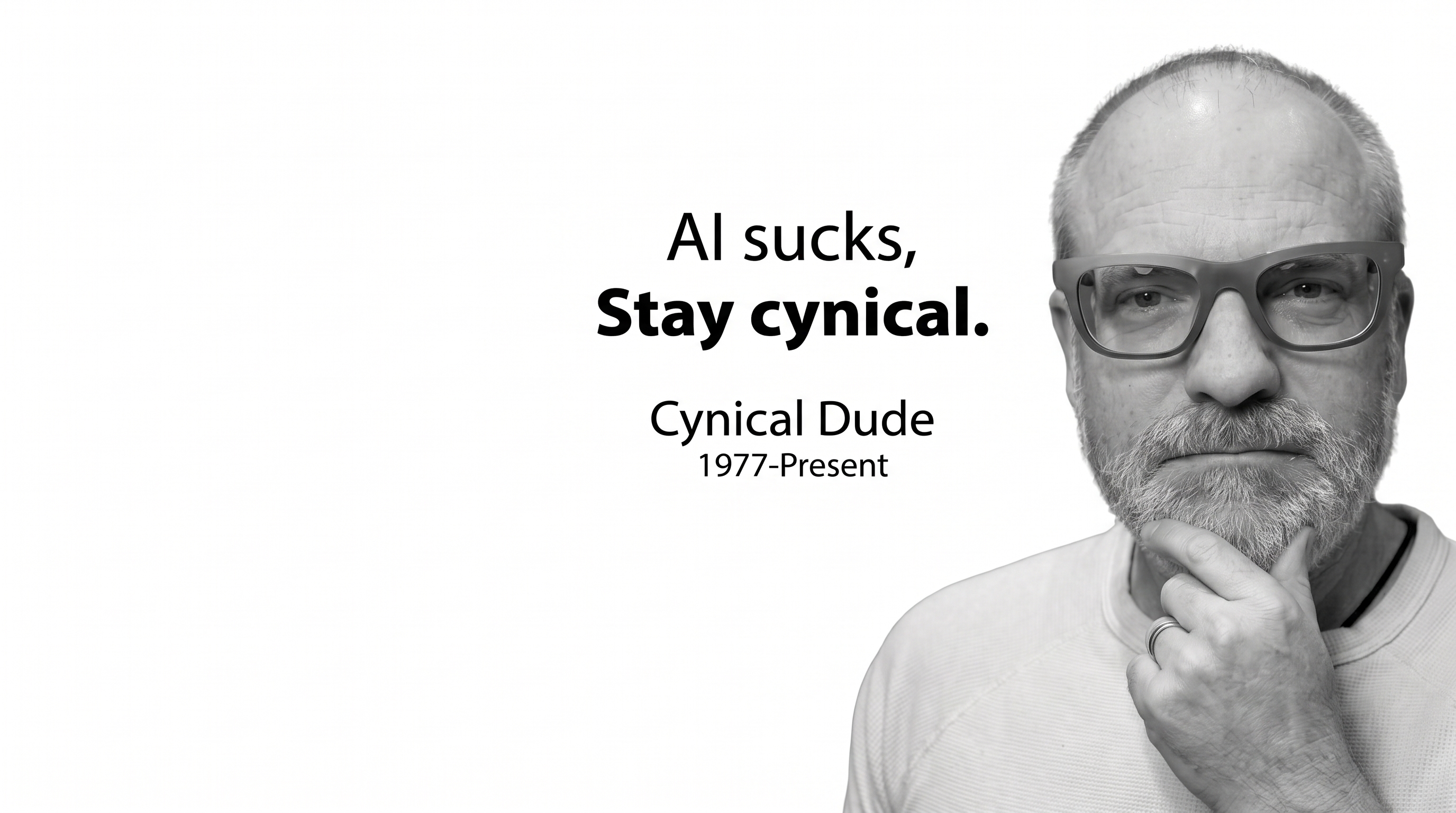 AI sucks. Deal with it