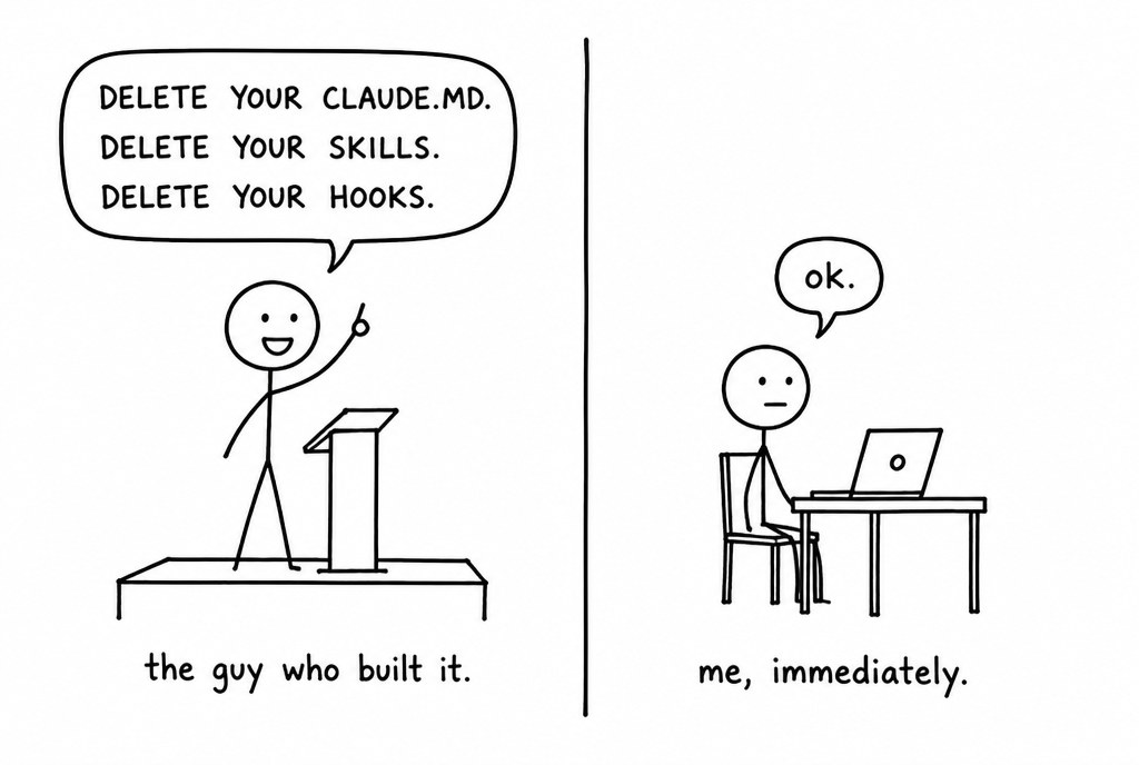 Charlie Hills with Boris Cherny at Y Combinator